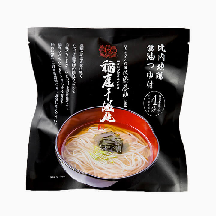 〈佐藤養助〉稲庭干温飩 即席袋めん